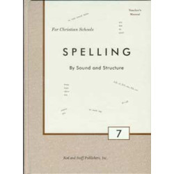 G7 Spelling Teacher's Manual