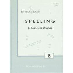 G8 Spelling Teacher's Manual